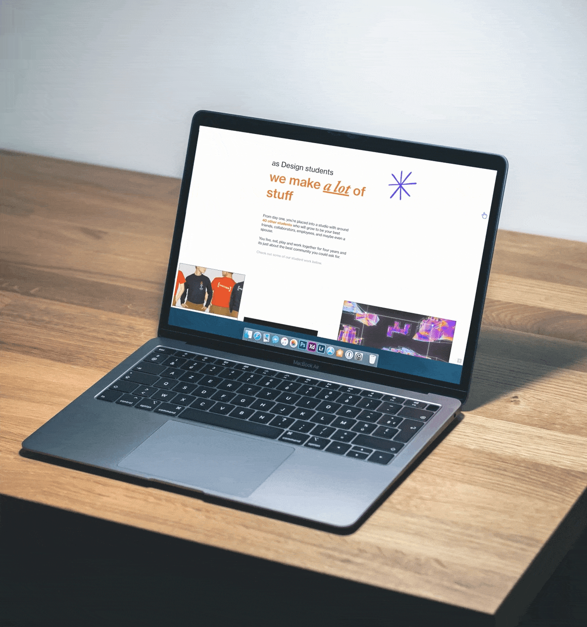 web motion mockup