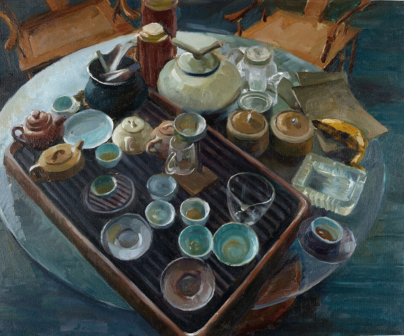 Tea Painting
